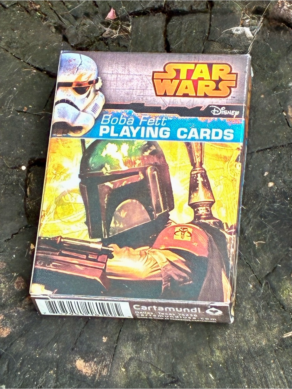 🚀 EUC Star Wars Boba Fett Playing Cards Deck by Disney 🐭& Cartamundi